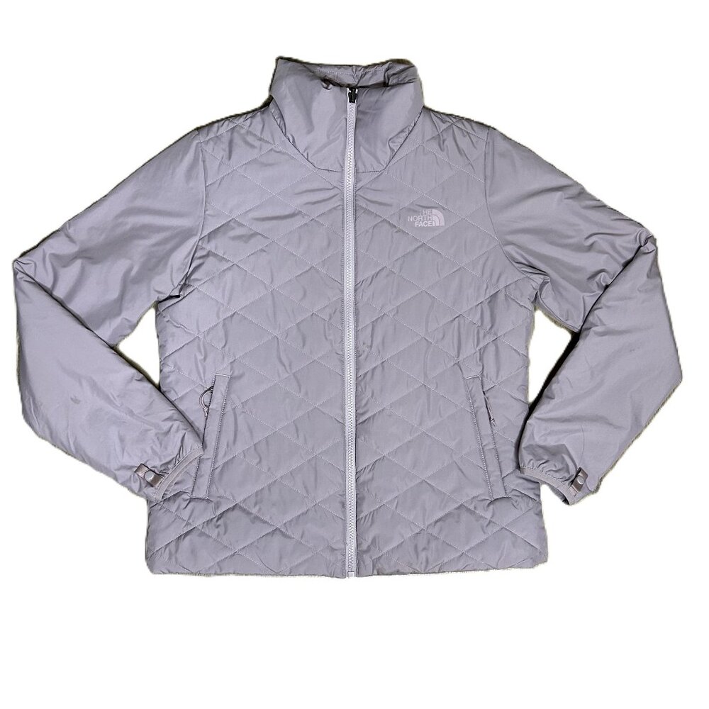 The North Face Quilted Puffer Jacket Purple Lavender Size Medium Women's